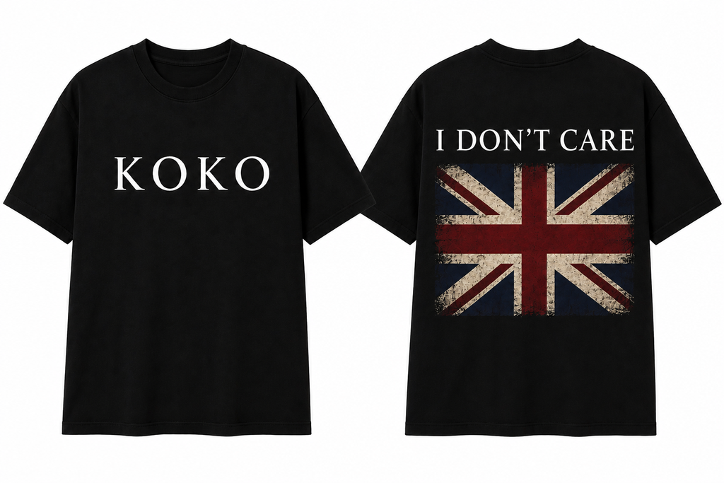 I DONT CARE UK 🇬🇧T-Shirt