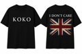 I DONT CARE UK 🇬🇧T-Shirt